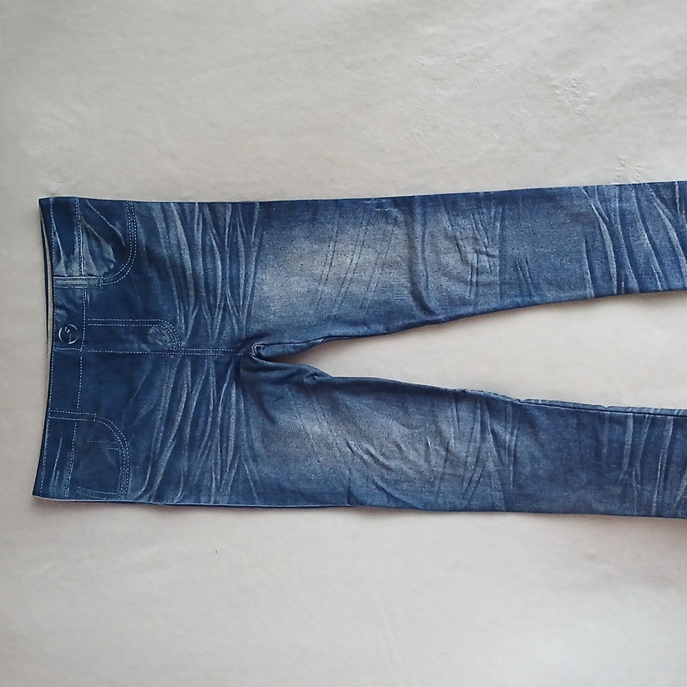 Printed Lined Star Jeggings